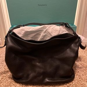 Tiffany pebbled hobo purse